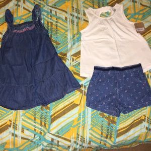 Lot Dress Tank Shorts Children’s Place Tommy